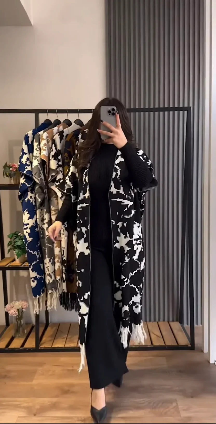 Capshawl printed 3PC-Set