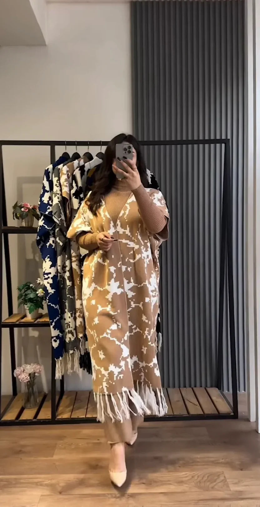 Capshawl printed 3PC-Set