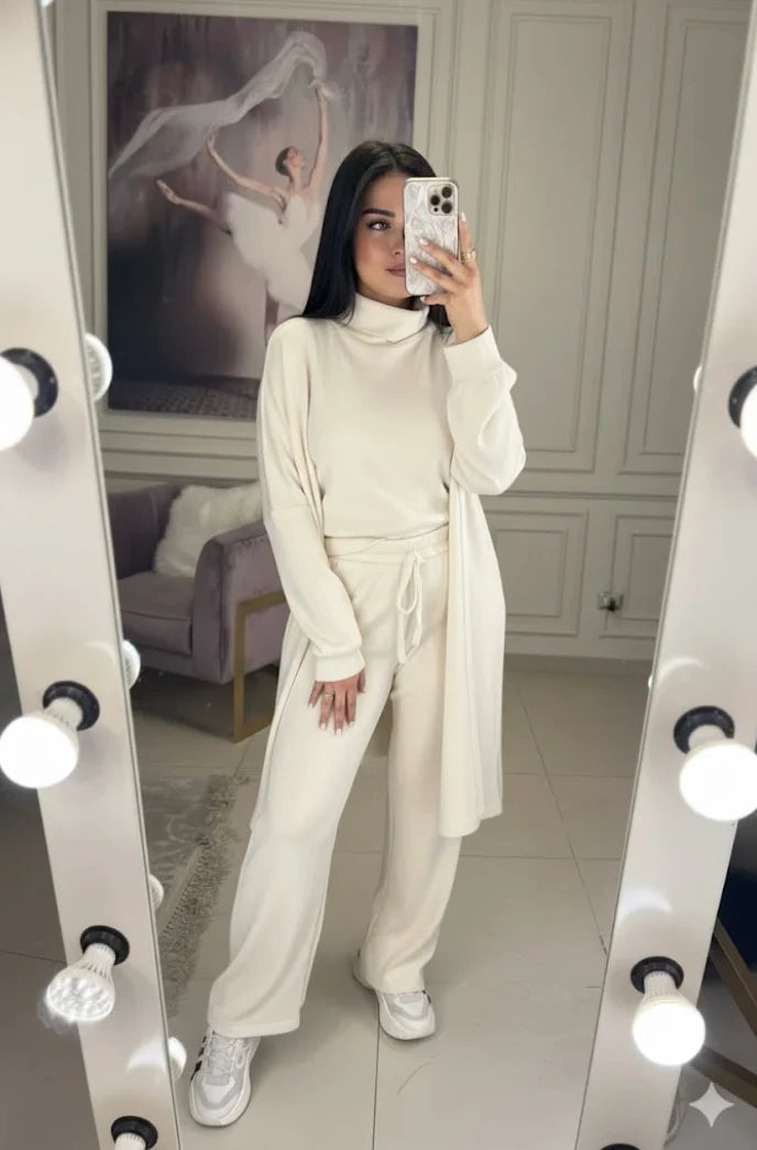 Winter Glam 3-Piece Fleece Outfit -