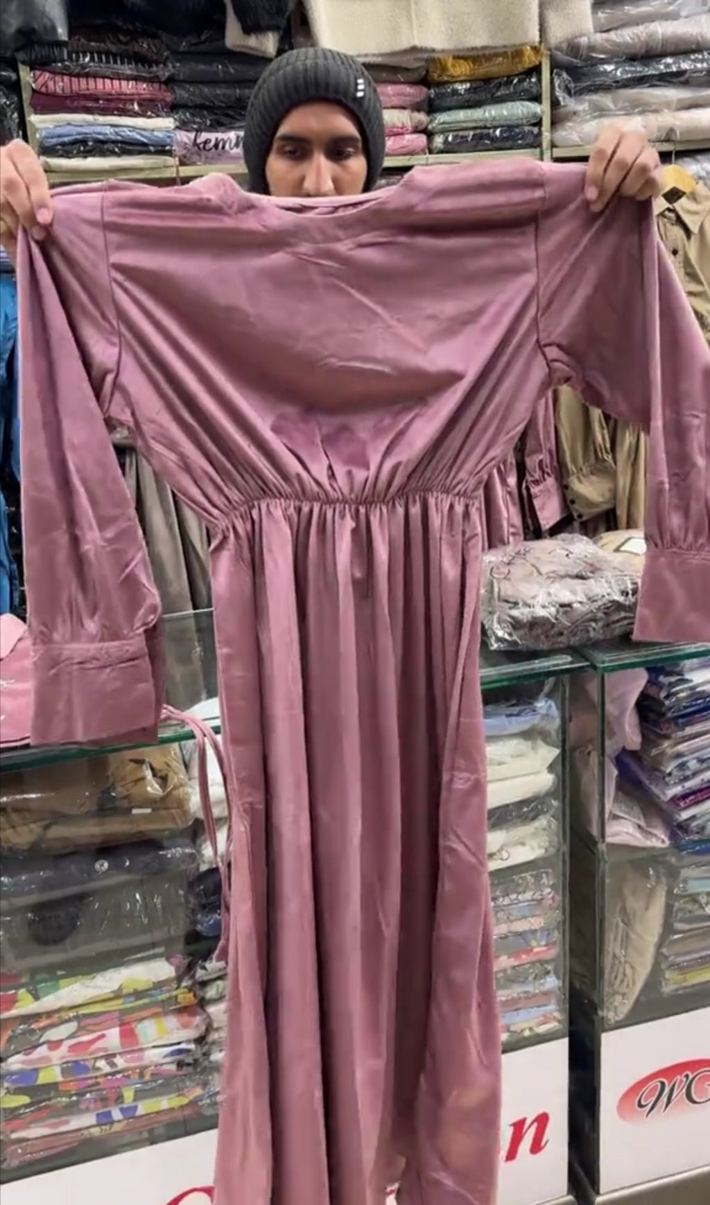 Velvet Maxi With Beautiful Jacket