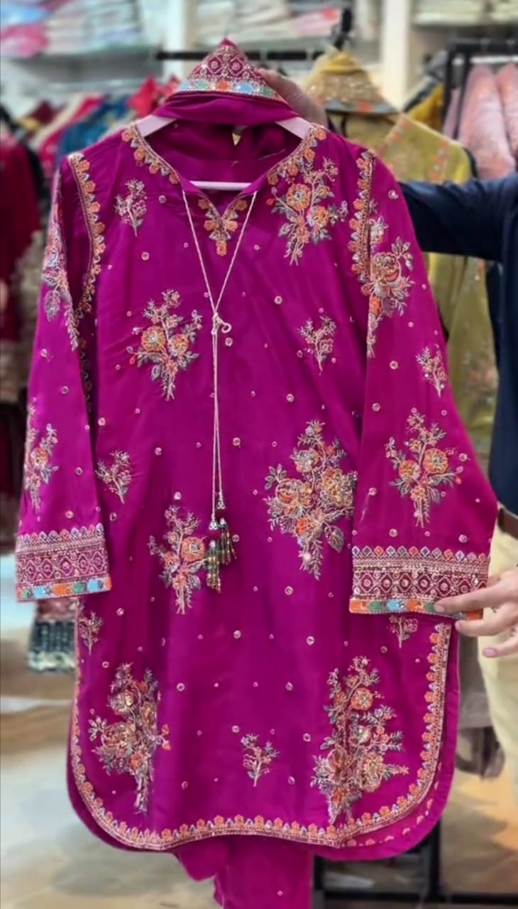 Elegant Party Wear 3-Pc Collection