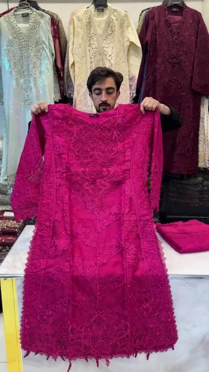 Elegant Women’s Embroidered 3-Piece Suit