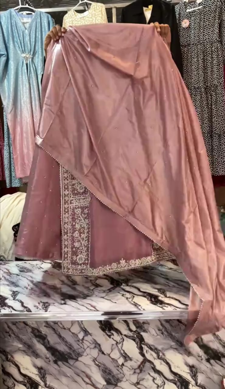 Classic Charm Embroidered Suit Set