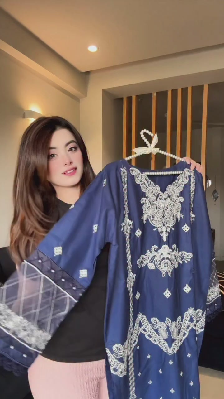 Premium Embroidered Women’s 3-Piece Suit