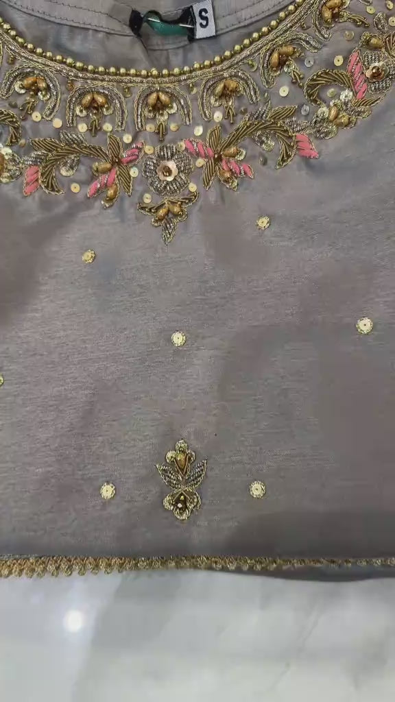 LUXURY FORMAL EMBROIDERED DRESS