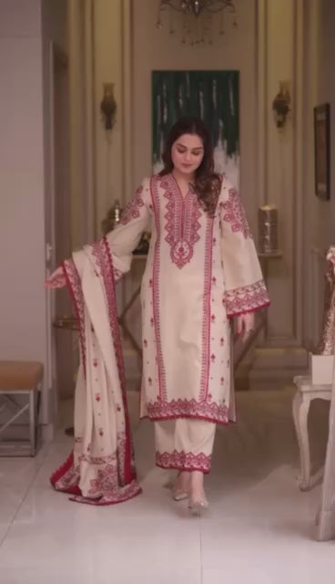 Pashmina Winter stitched 3 pcs