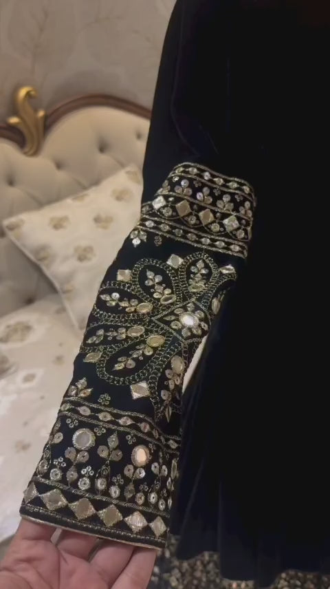 Signature Velvet Suit – Heavy Embroidery Work